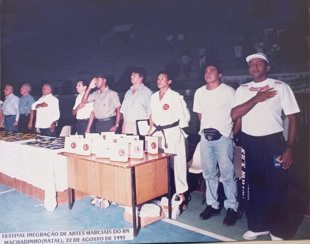 Primeiro encontro de Artes Marciais 1995 - Ginásio Machadinho